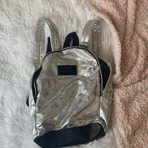 Metallic backpack
